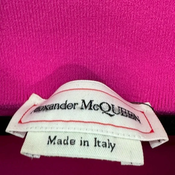 Alexander McQueen Crop Top Shirt Pink Women’s Large